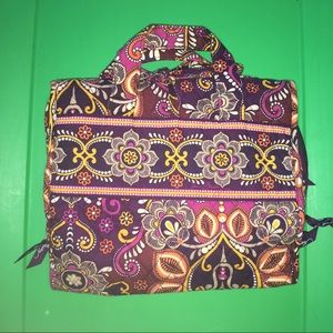 Vera Bradley travel pouch.